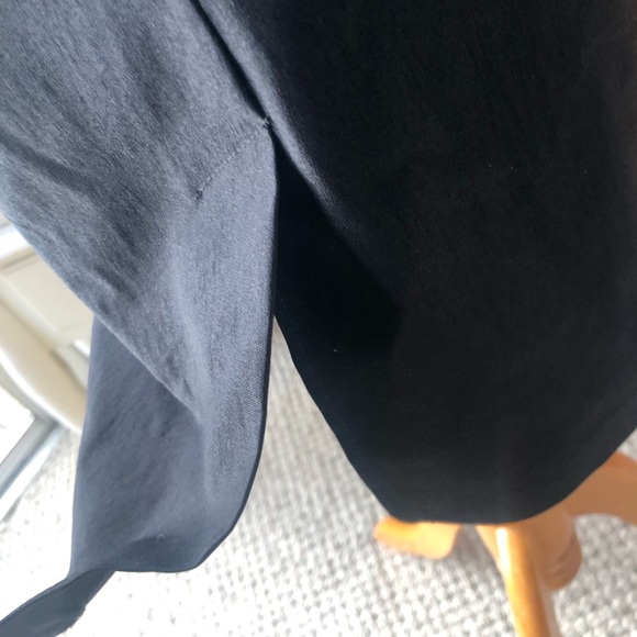 Beautiful Black Dress, midi length with slit in back. - Picture 4 of 8